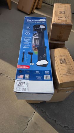 Mail box & post kit 52 inches tall