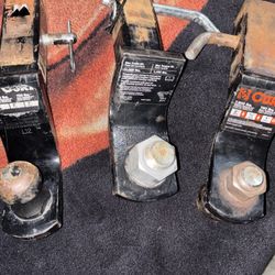 Trailer Hitch Set – 3 Hitches + Balls + Locks (CURT)