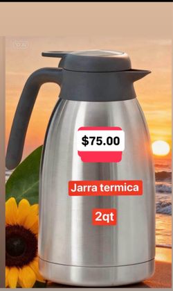 Jarra Térmica Para  Frío y Caliente 2qt Acero Inoxidable $75.00 Especial Princess House