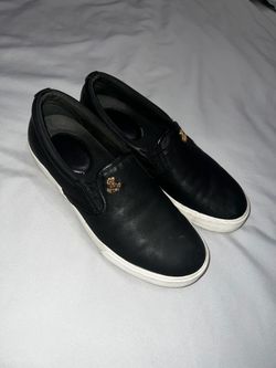 Ralph Lauren Black Slip-On Loafers