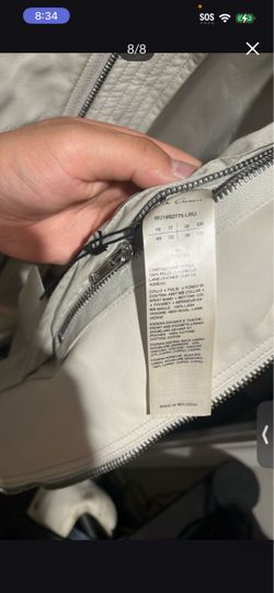 Rick Owens White Leather Size is in picture Designer
