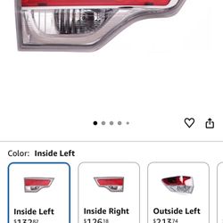 Toyota Highlander 2014 2015 2016 Car Rear TailLight Warning Signal Turn Signal Auto Accessories Lamp Housing Without Bulb(Inside Left) It brand new  6