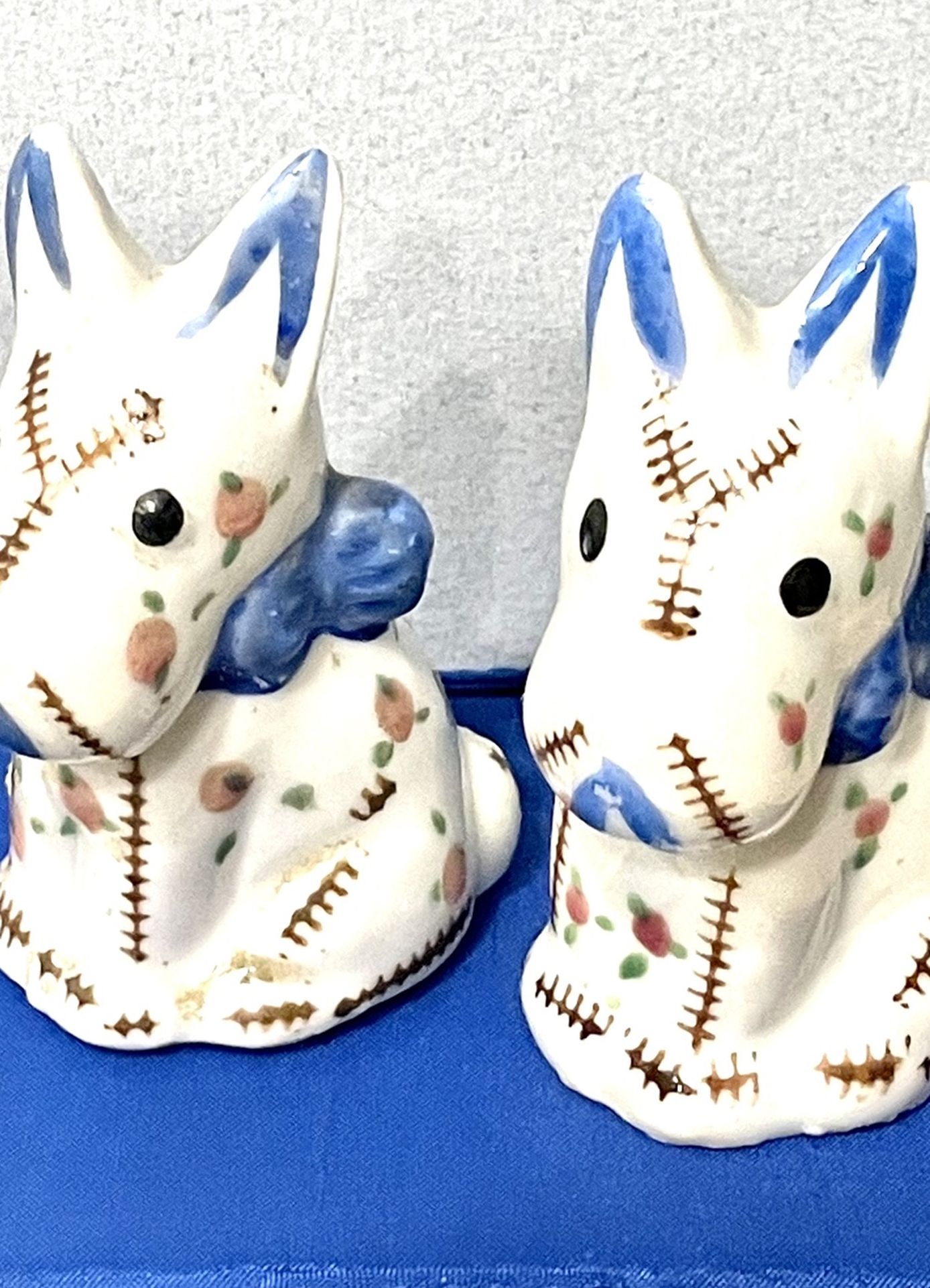 Vntg Scottie Dog S&P Shakers