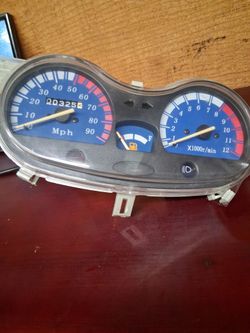 Speedometer moped