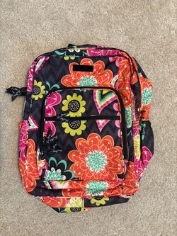Vera Bradley Orange Backpack