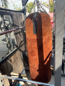 Vintage punching bag