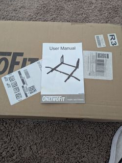 OneTwoFit Wall Mounted Pullup Bar