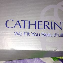 Catherines Women's Black Wide Width Comfort Flats Size 11W