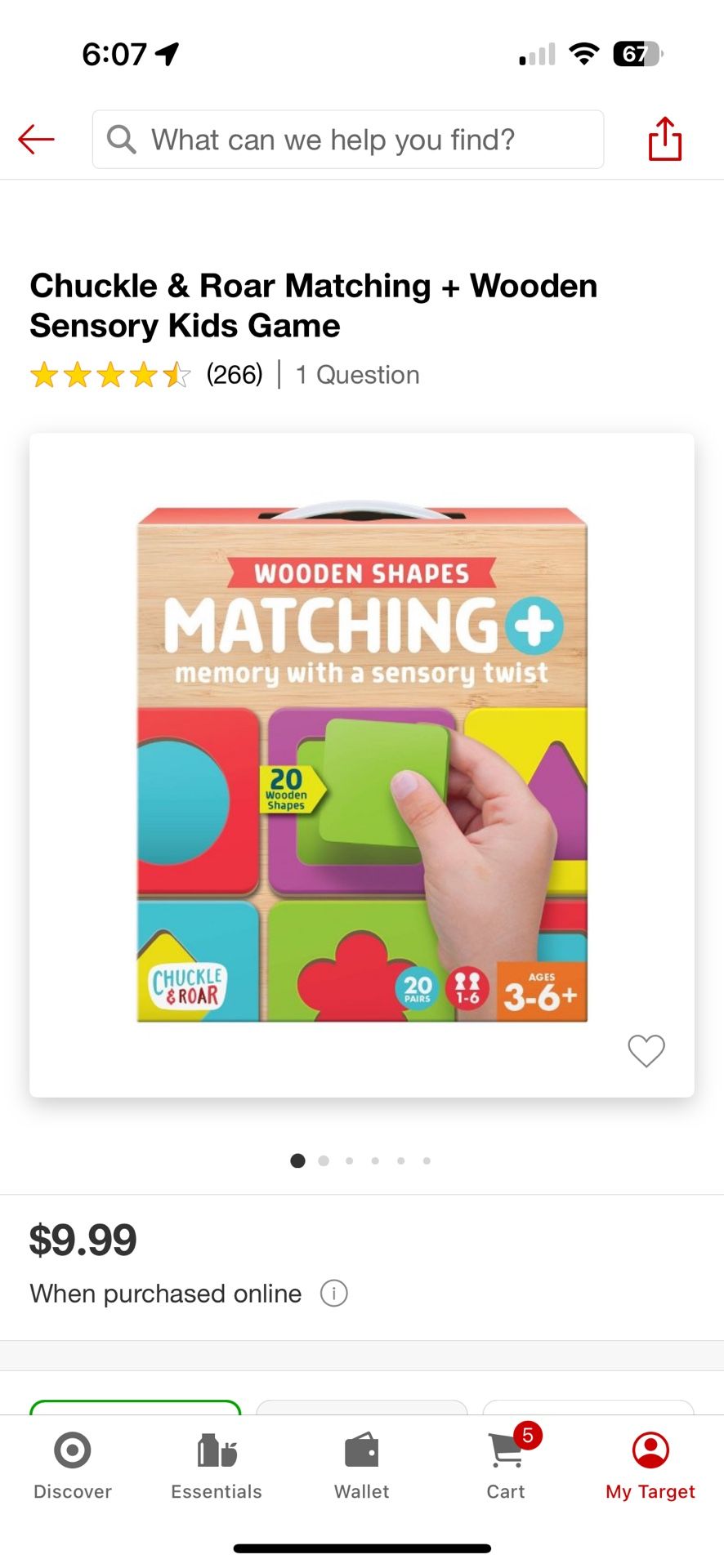 Matching Wooden Puzzle Games