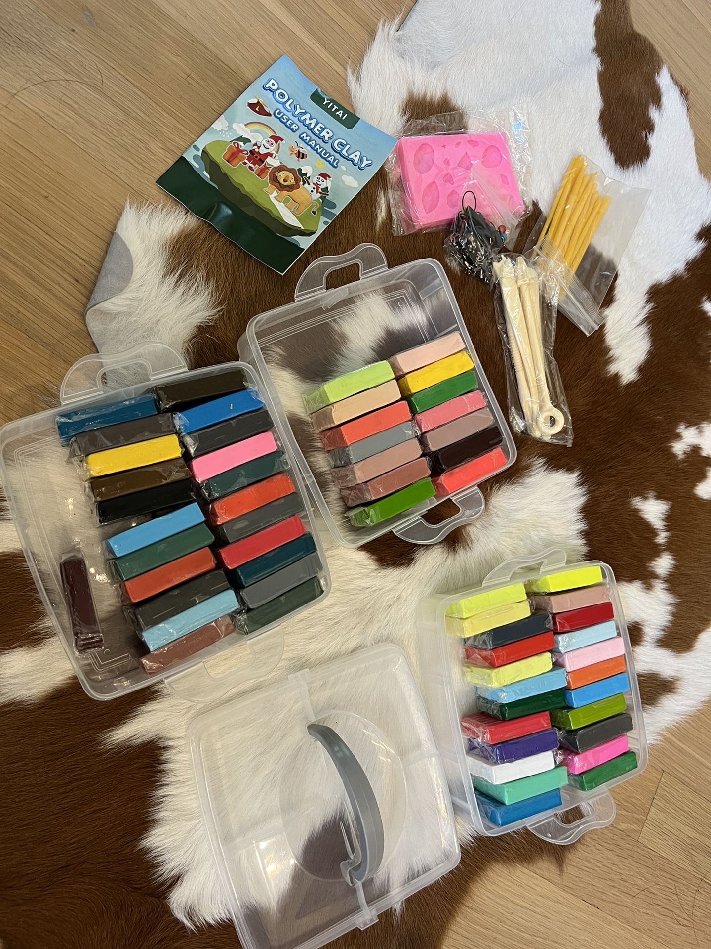 60 Colors Polymer Clay For Kids DIY / Gift