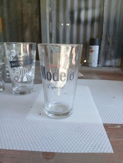 Bar beer , shot, marrini glasses