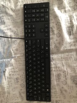 Full-Size Wired USB Keyboard
