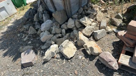 Rocks and concrete