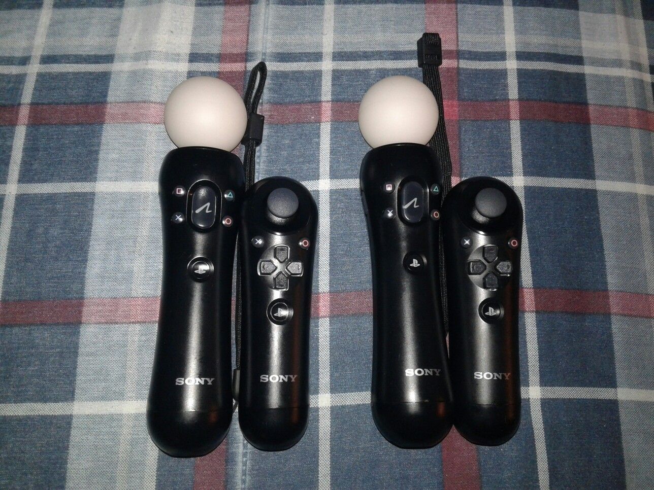 Sony PS3 Move and Navigation controllers