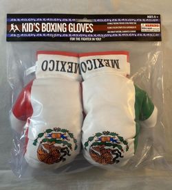 Child’s Mexico boxing gloves, Halloween costume