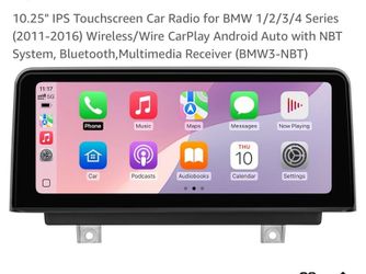 10.25" IPS Touchscreen Car Radio for BMW