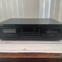 ONKYO Dual Stereo Cassette Tape Deck TA-RW244