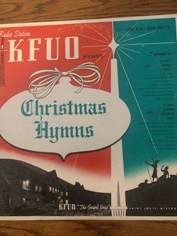 KFOU presents Christmas hymns Lp