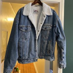 Vintage Levi’s Jacket With Sherpa 1980s 