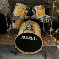 Mapex Pro M Maple Drum Set w/ Hardware