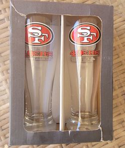 Pilsner glasses 49ers or Giants