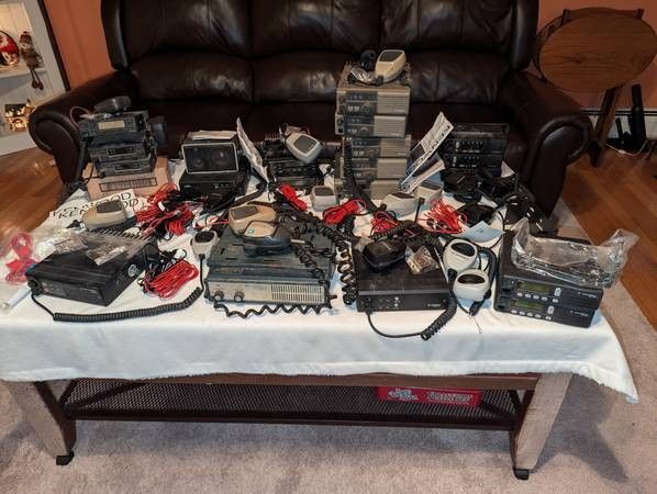 Assorted 2 Way Radios and Accessories, Motorola, Kenwood etc.