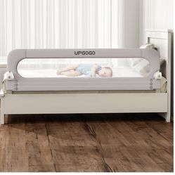 UPGOGO Folding Bed Rail for Toddlers,Baby Bed Rail Guard 