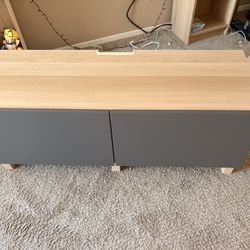 TV Stand And 2 Book Case 