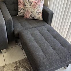 Morabo Armchair & Ottoman