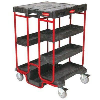 New Commercial Rubbermaid Ladder Cart 9T57