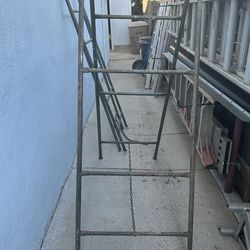 Two 6’ AFrame scaffolding