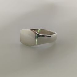 Handmade Silver Signet Ring 