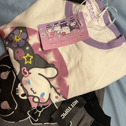 Hello Kitty And Kuromi Shirts