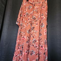 26 w floral dress