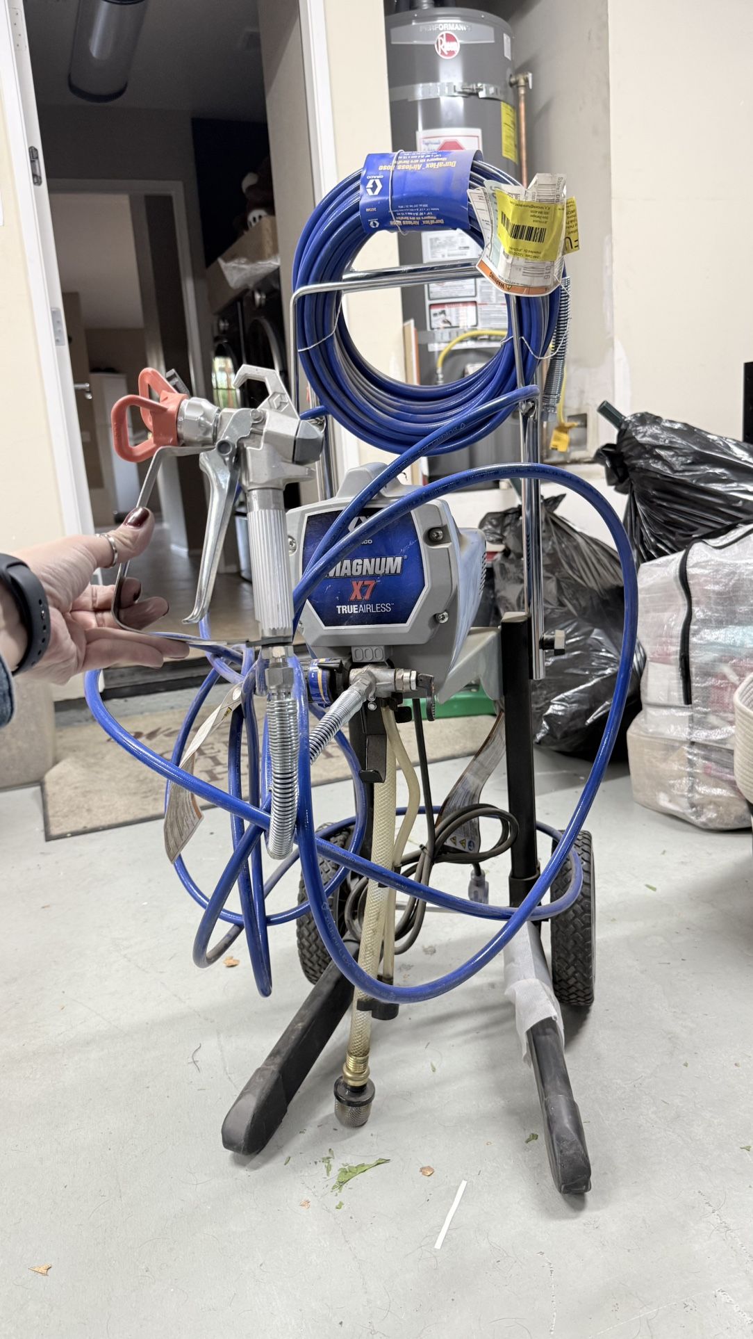 Paint Sprayer Brand New With Extra Hose Magnum X7