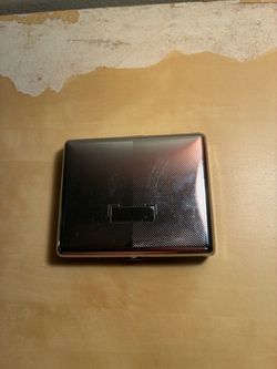 Vintage Stainless Steel Cigarette Case - Pristine Condition (Wallet / Card Holder)