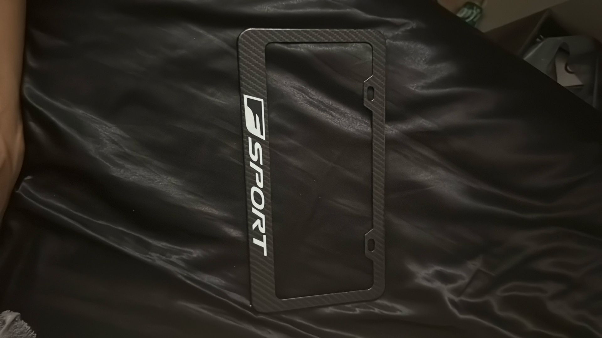 LEXUS F SPORT PLATE COVER