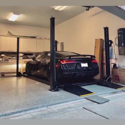 4 Post Car Lift Install Included