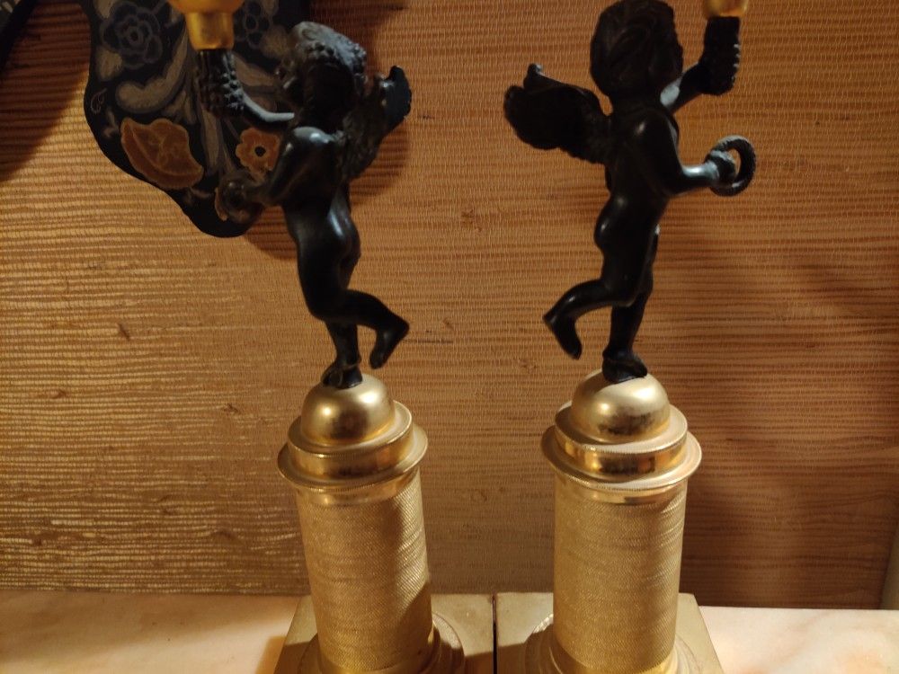 Cherub Candle Holders
