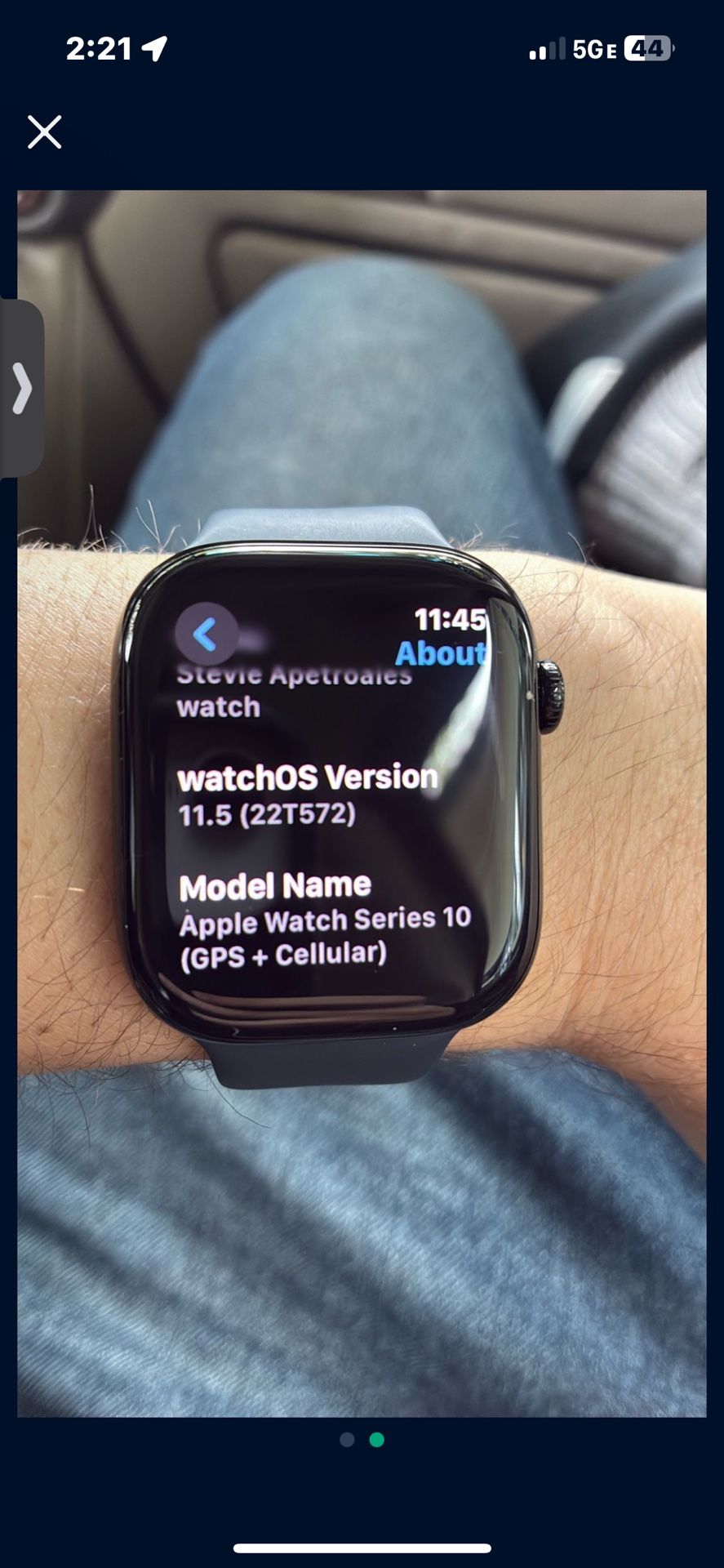 Apple Watch Series 10 46MM Cellular/Gps 64GB