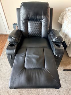 Sofa, couch, 4 bar stools , heating massage recliner, and queen size mattress with bed frame