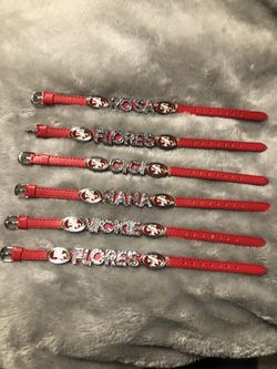 49ers bracelets and keychains
