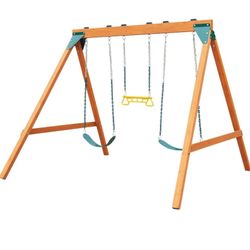 Wooden Swing Set