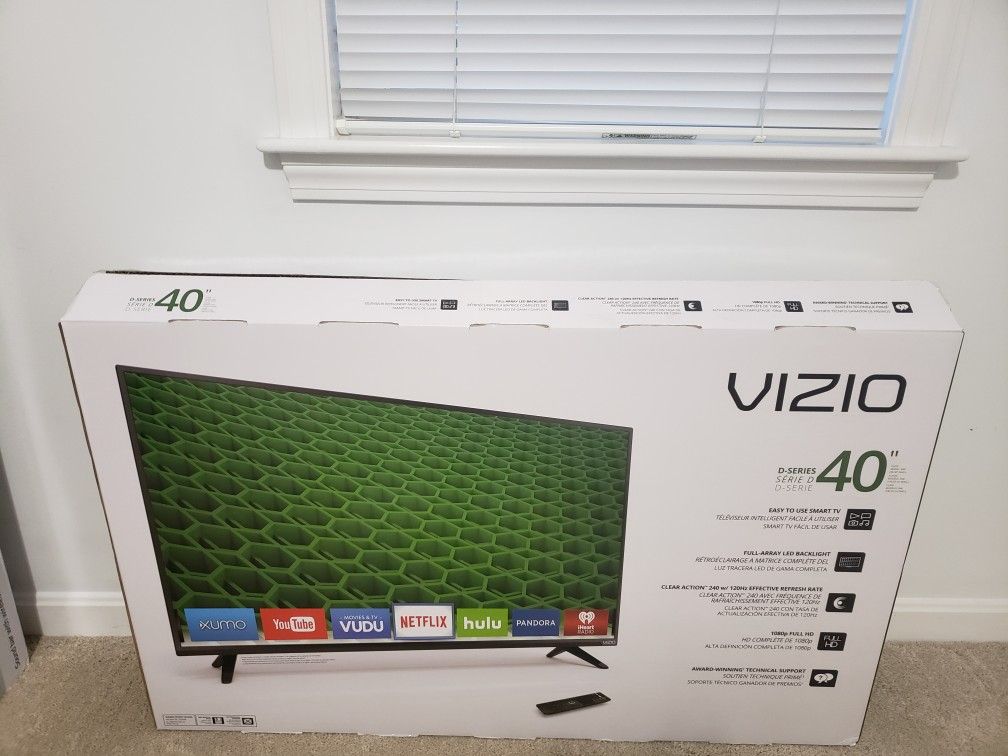 Vizio D40-D1 40" Full-Array LED Smart TV