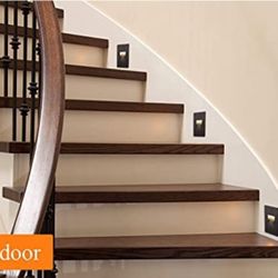 Cloudy Bay 120V Dimmable CRI 90+, LED Step Light,Vertical, 3000K Oil Rubbed Bronze, Stair Light