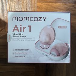 Momcozy Air 1 Ultra-Slim Breast Pump, Hands-Free