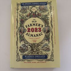 The 2023 Old Farmers Almanac Hardback Book