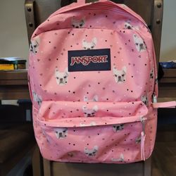 Pink Jansport Backpack