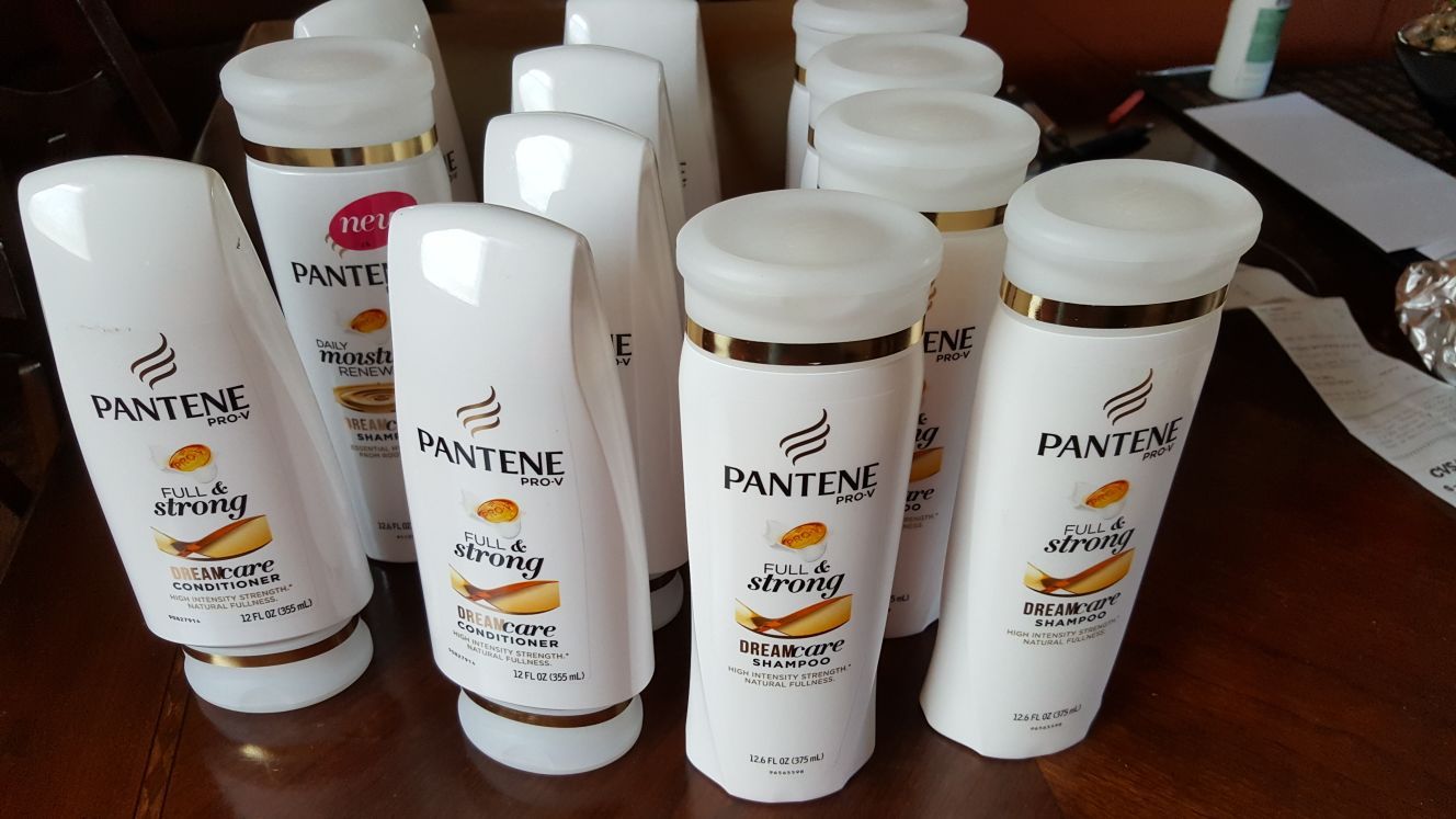 Pantene shampoo & conditioner