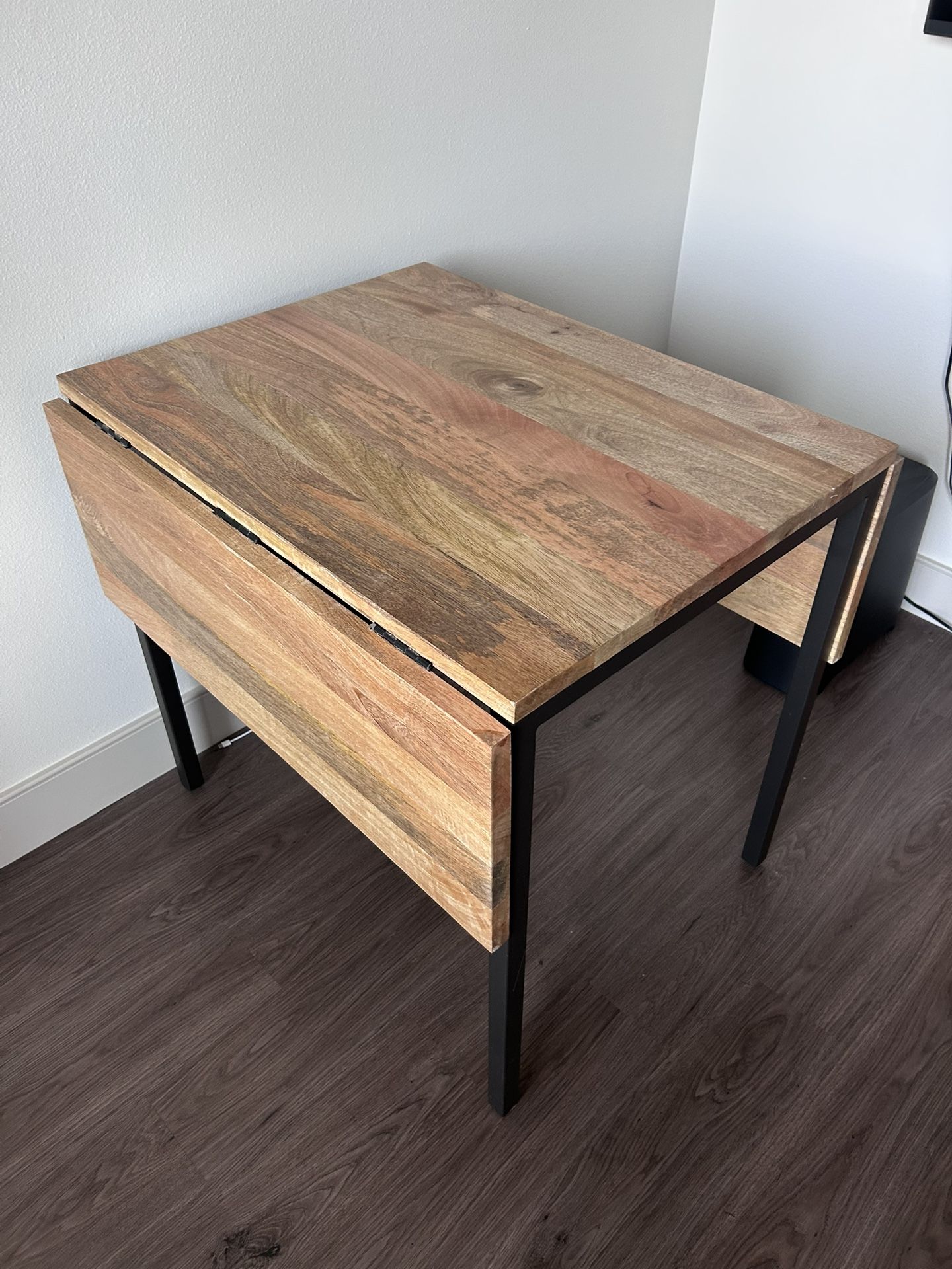 West Elm drop leaf dining table